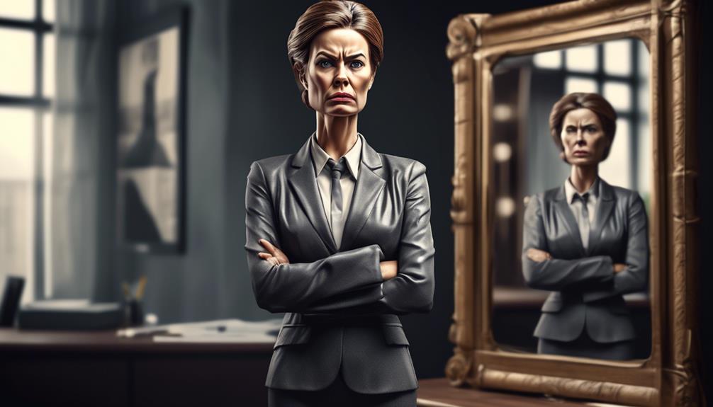 managing a female narcissist boss