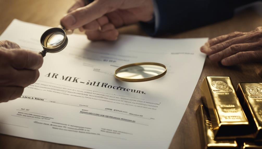 investment options and rules
