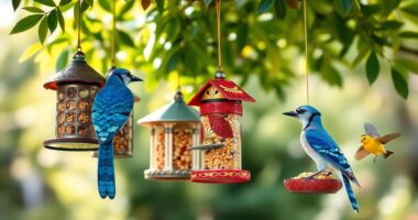 attract birds with feeders