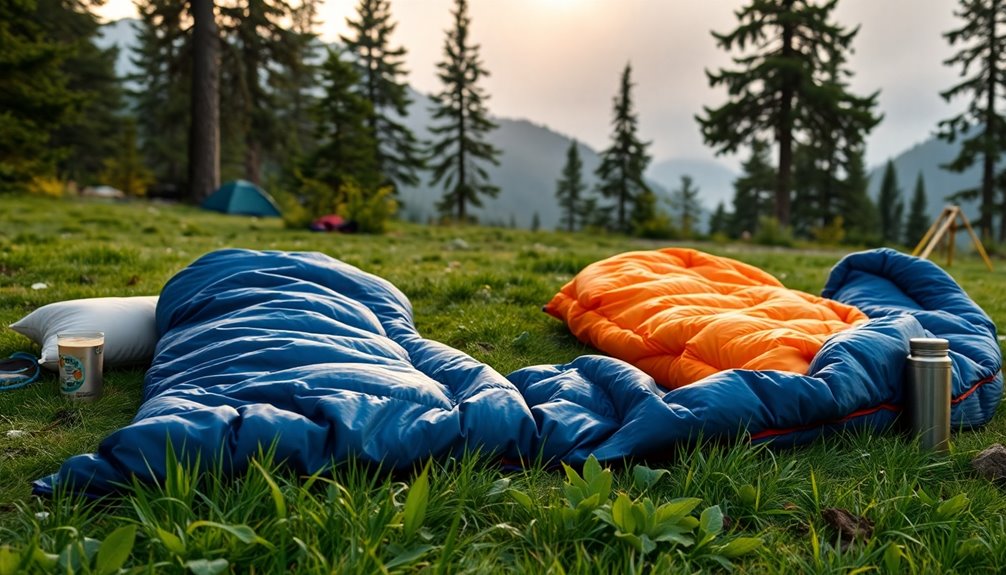 choosing the right sleeping bags