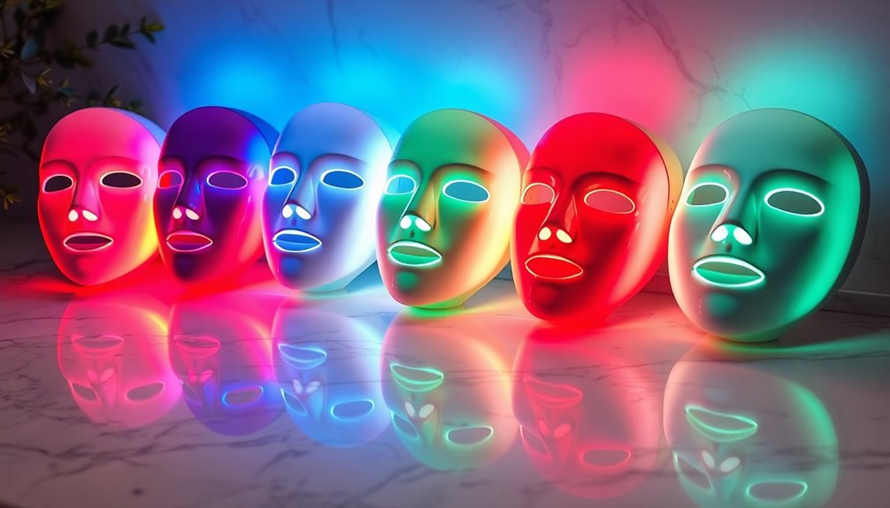 led masks for glowing skin