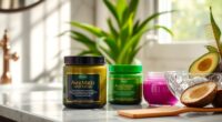 luxurious soft hair masks