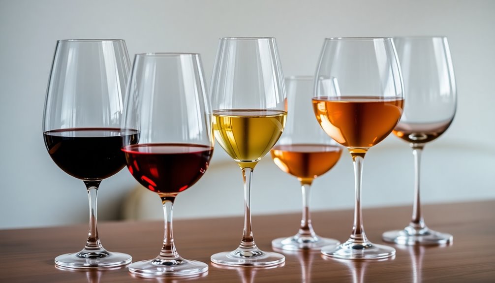 selecting the right wine glasses