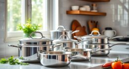 top stainless steel cookware