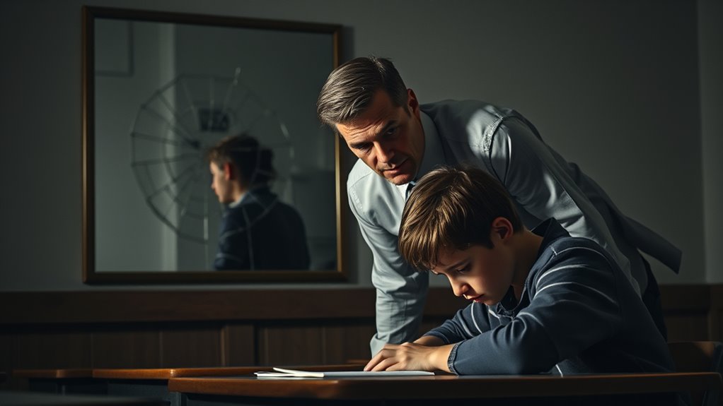 authoritarian narcissistic stressful classroom
