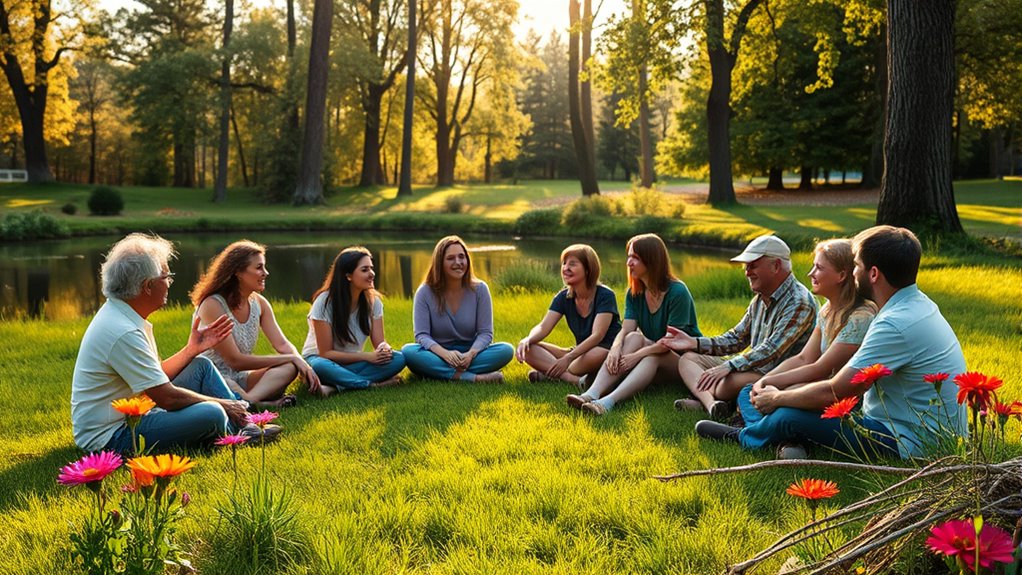 building supportive healing networks