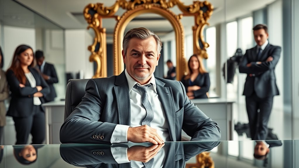 identify narcissistic leadership traits