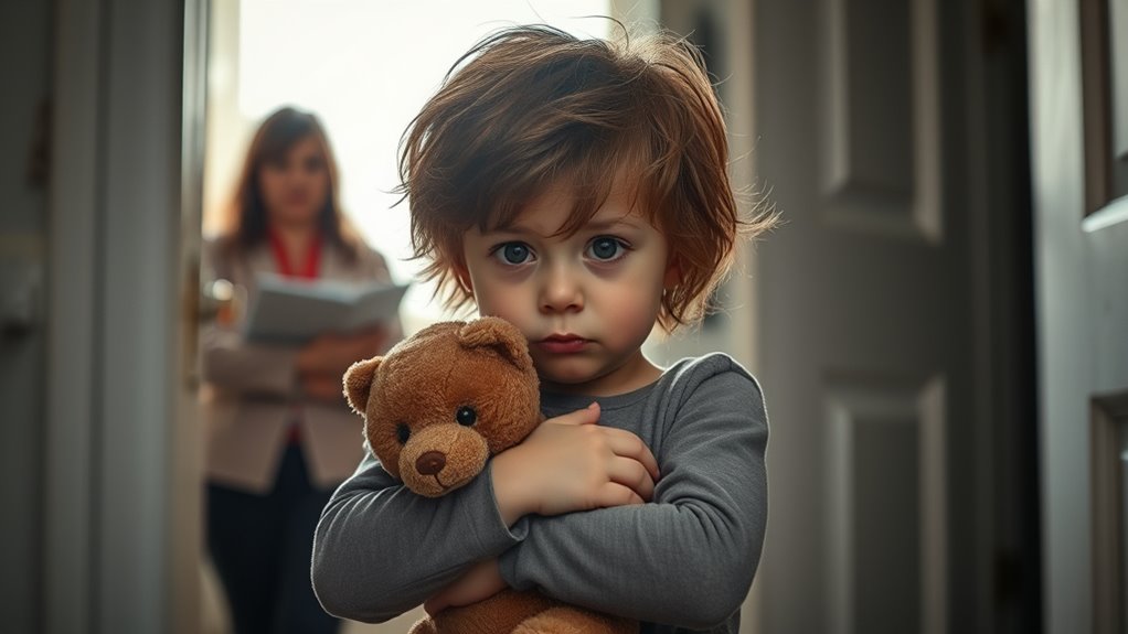 child refuses father s visit