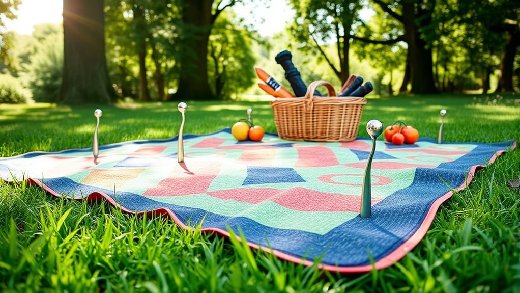 choosing durable portable anchored picnic blankets