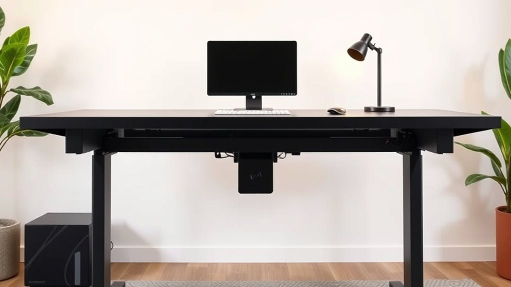 desk frame selection factors