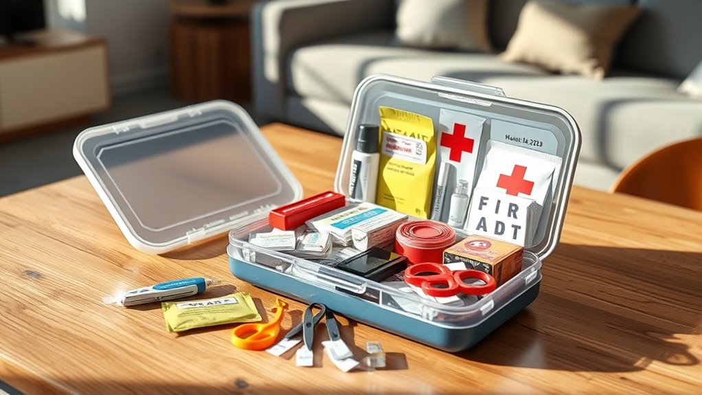 essential first aid kit features