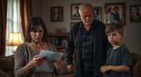 family conflict causes upheaval