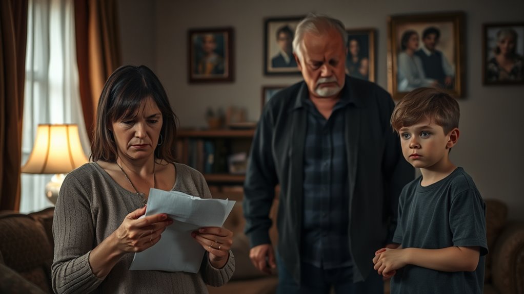 family conflict causes upheaval