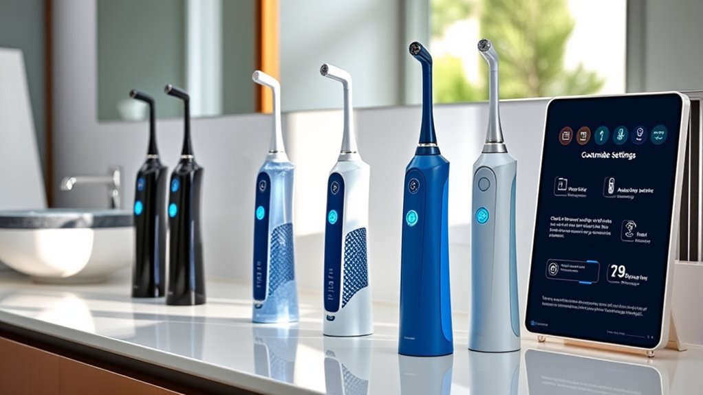 important water flosser features