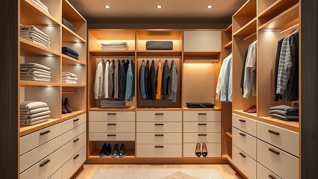 key factors for closet systems