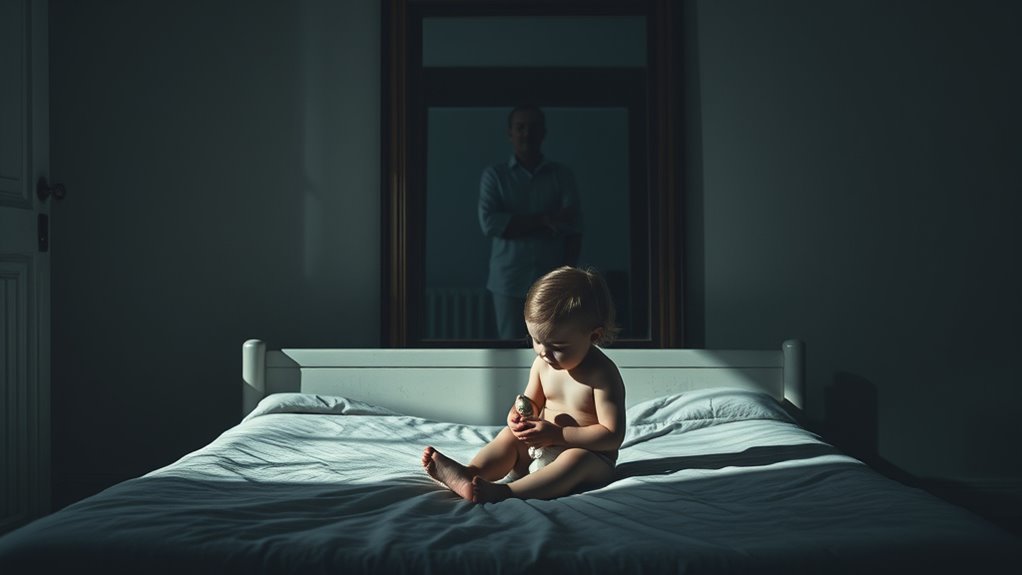 narcissists manipulate children silently