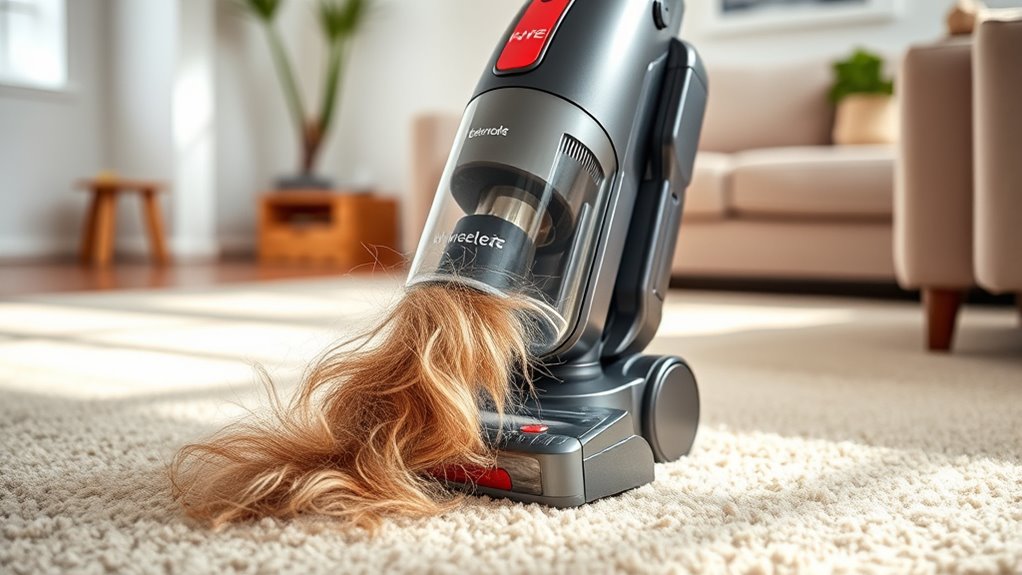 pet hair vacuum features