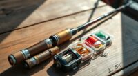 portable fishing rod sets