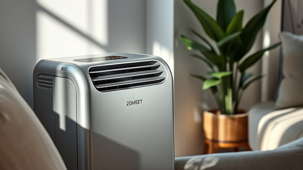 quiet efficient portable cooling