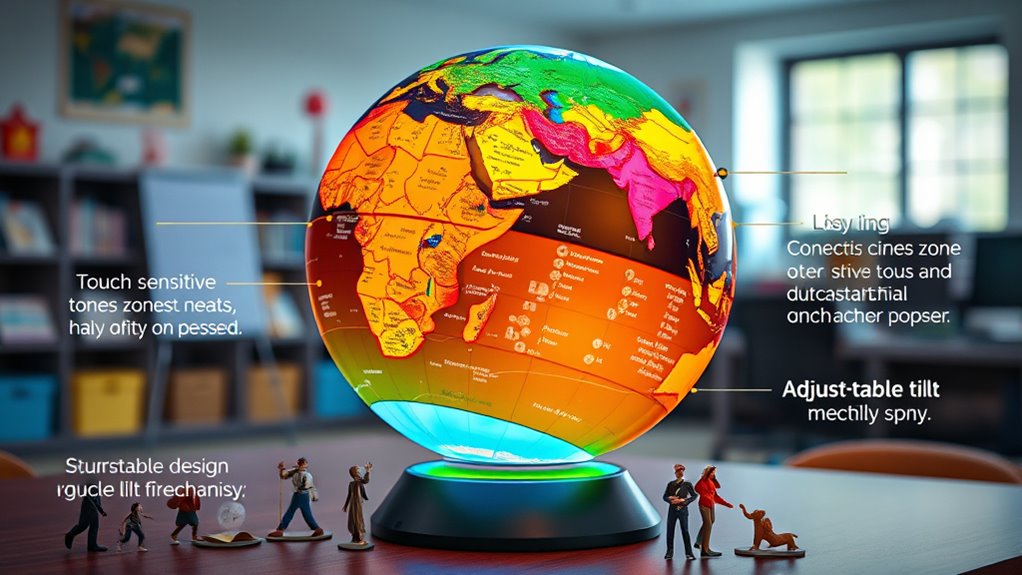 selecting engaging educational globes