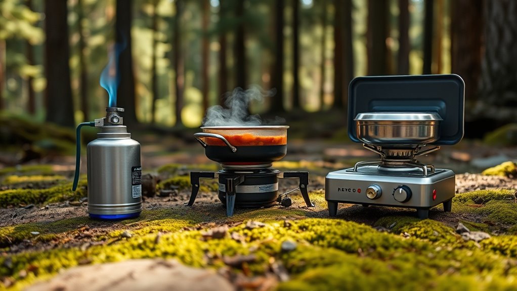 selecting portable camping stoves