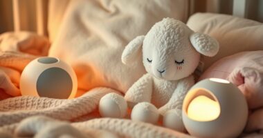 soothing white noise plush toys