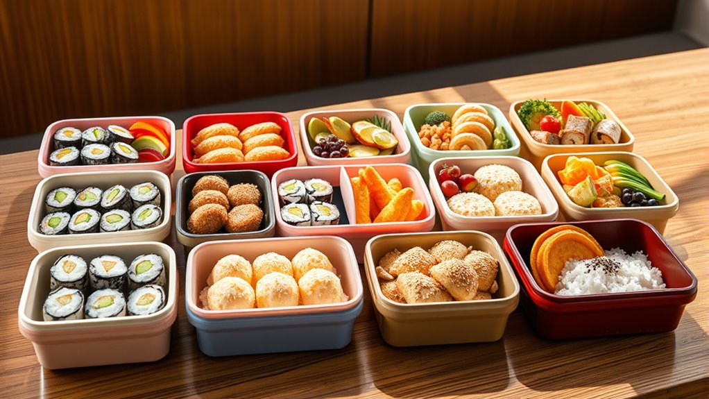 stylish practical bento boxes