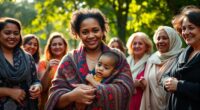supporting mothers with courage