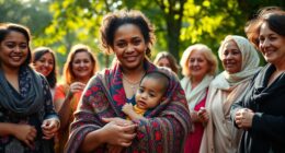 supporting mothers with courage