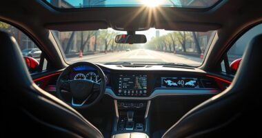 top car hud displays