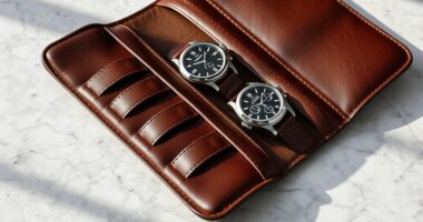 top leather watch roll picks
