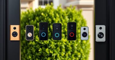 top stylish security doorbells