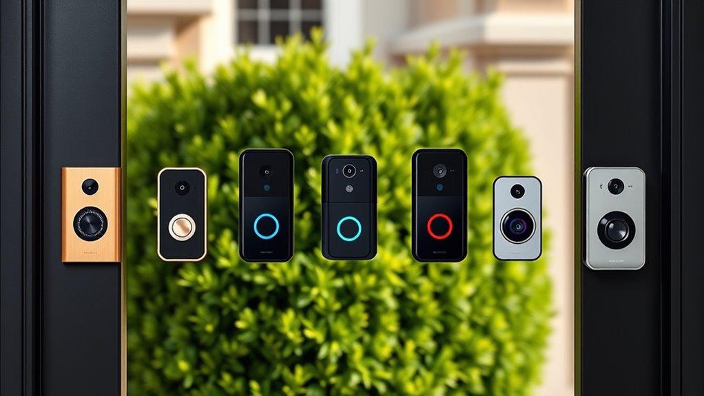 top stylish security doorbells