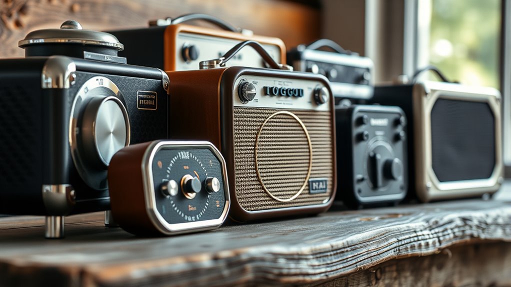 vintage style sound portability