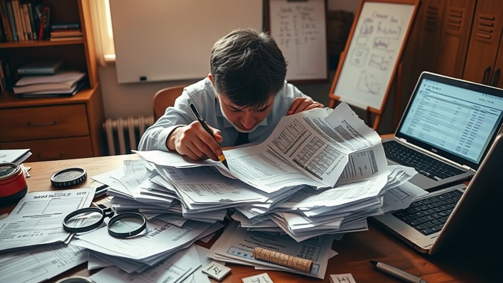 assess financial accounts thoroughly