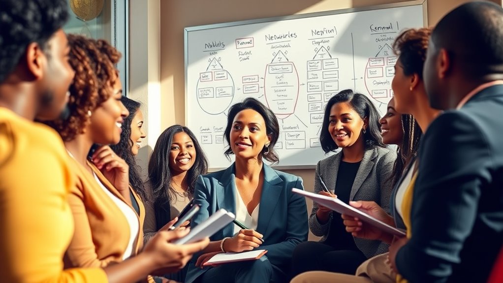 build supportive professional networks