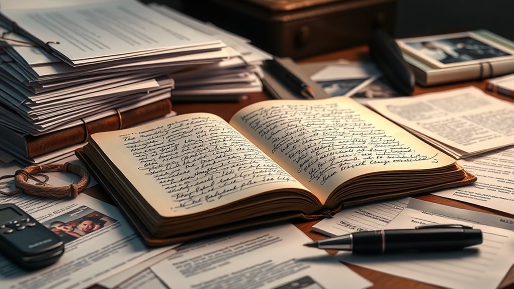 document record evidence organize