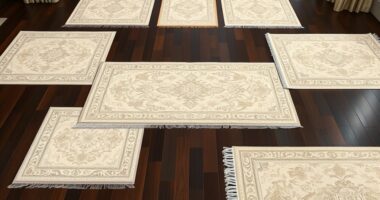 elegant neutral silk carpets