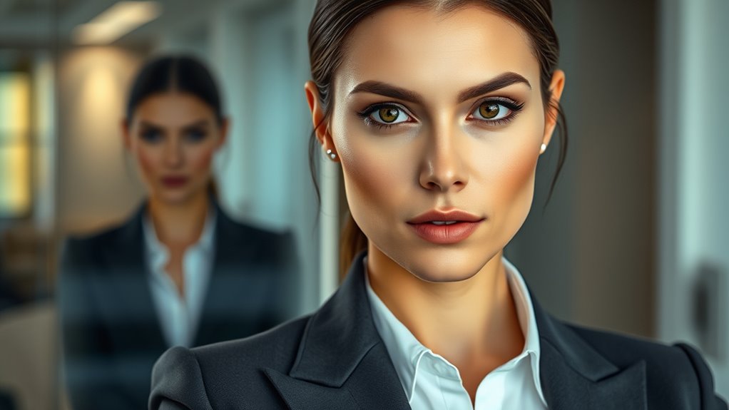 feminine workplace narcissist masks