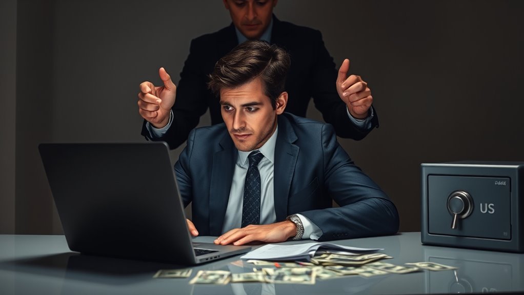 financial control and manipulation