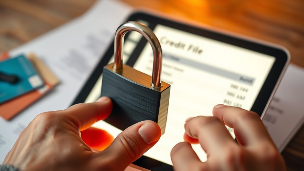 freeze and monitor credit