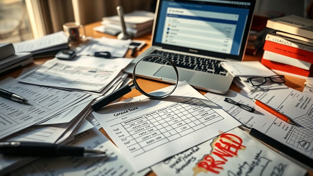 gather evidence of fraud