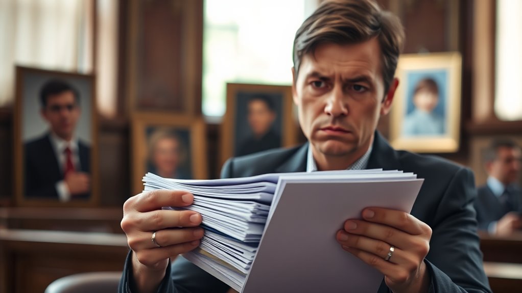 legal documentation and court actions