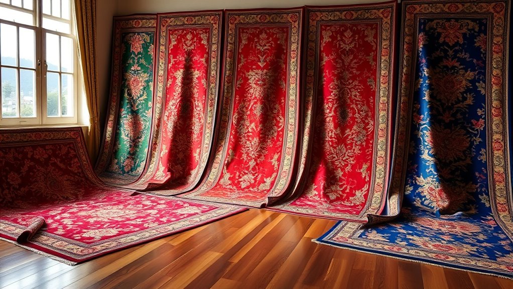 luxury custom silk carpets