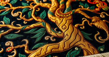 luxury durable silk carpets