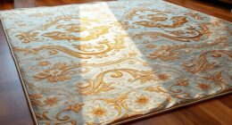 luxury metallic silk rugs