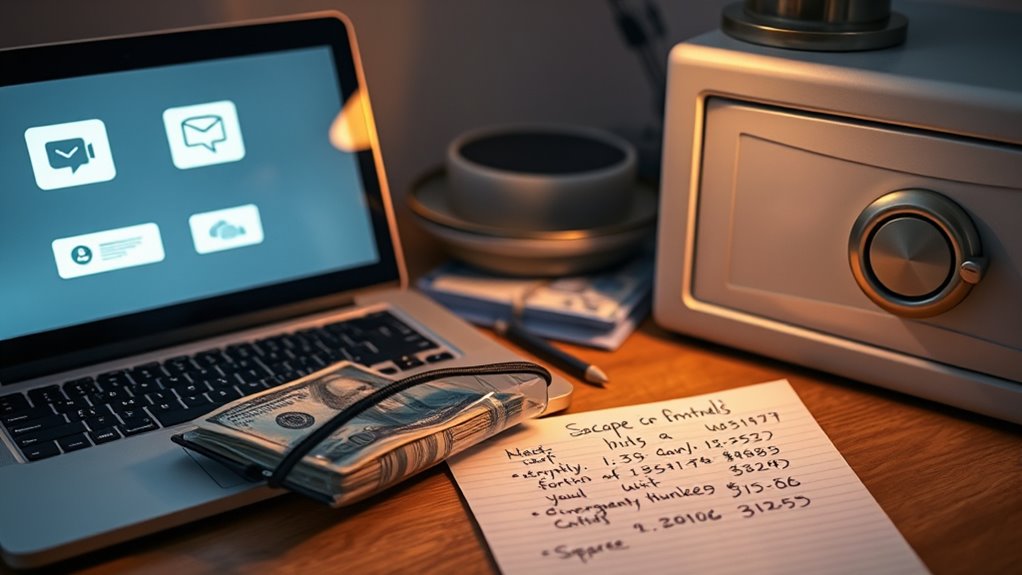 secure funds and communication