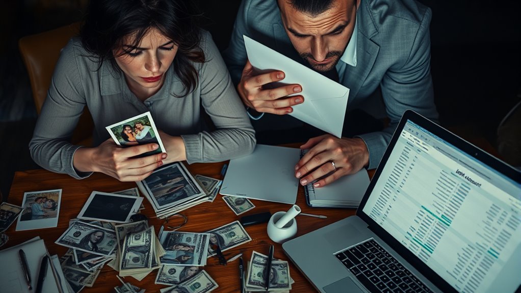 spot financial control and deception