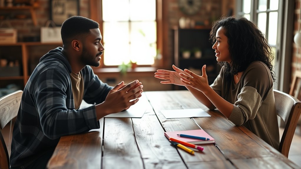 ask open empathetic questions