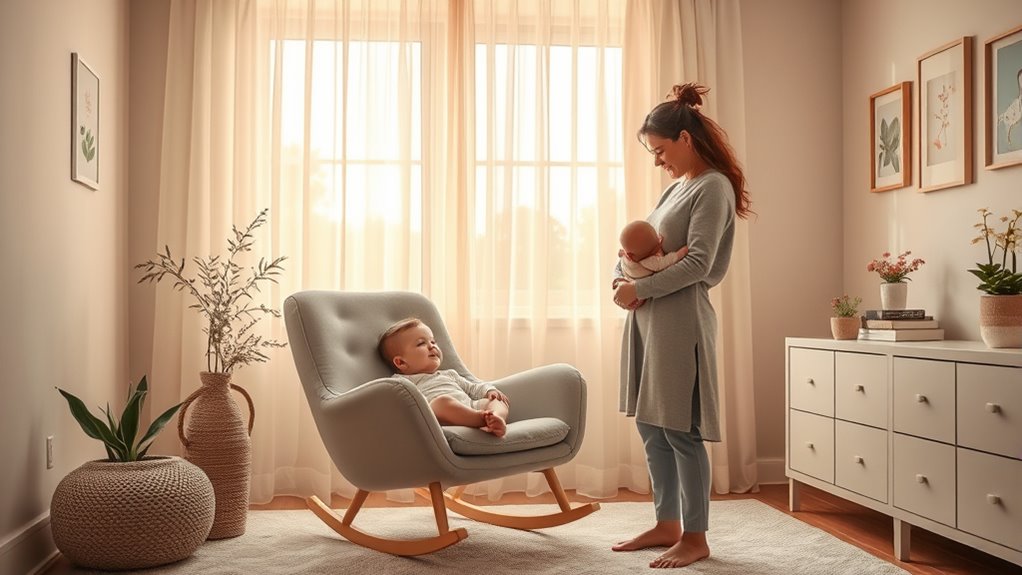 create calming soothing space